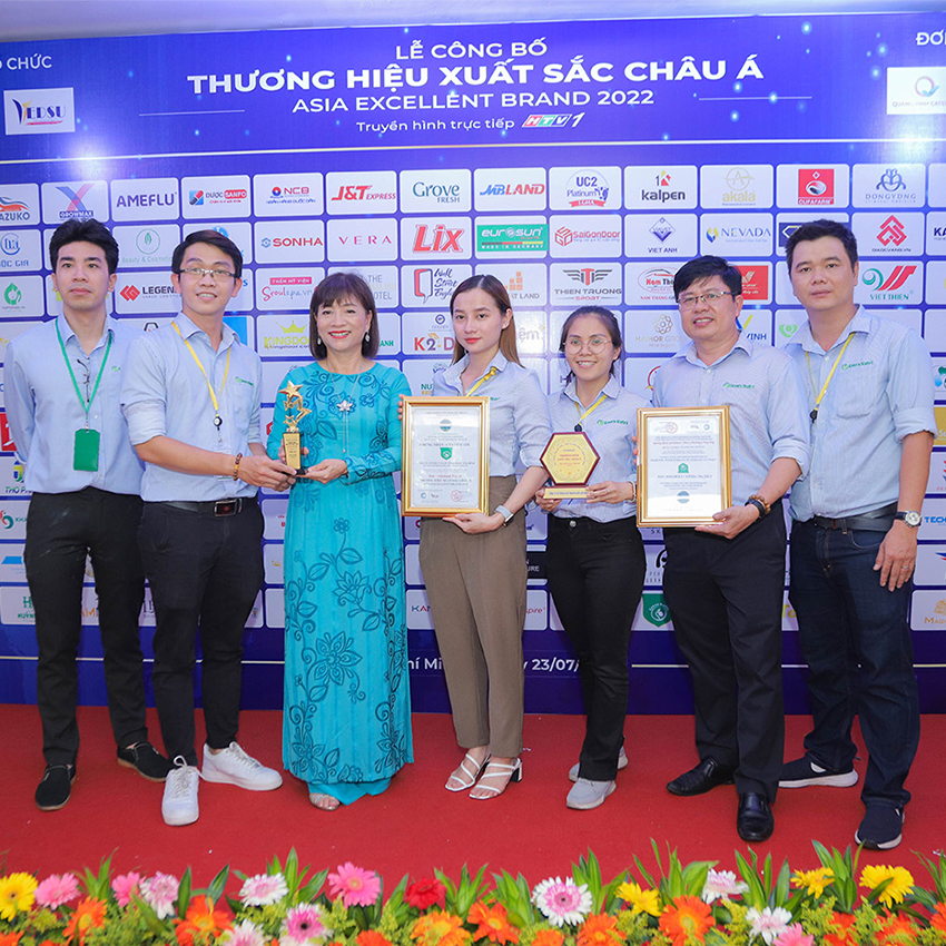 Green Nutri đạt Top 10 thương hiệu xuất sắc châu Á 2022