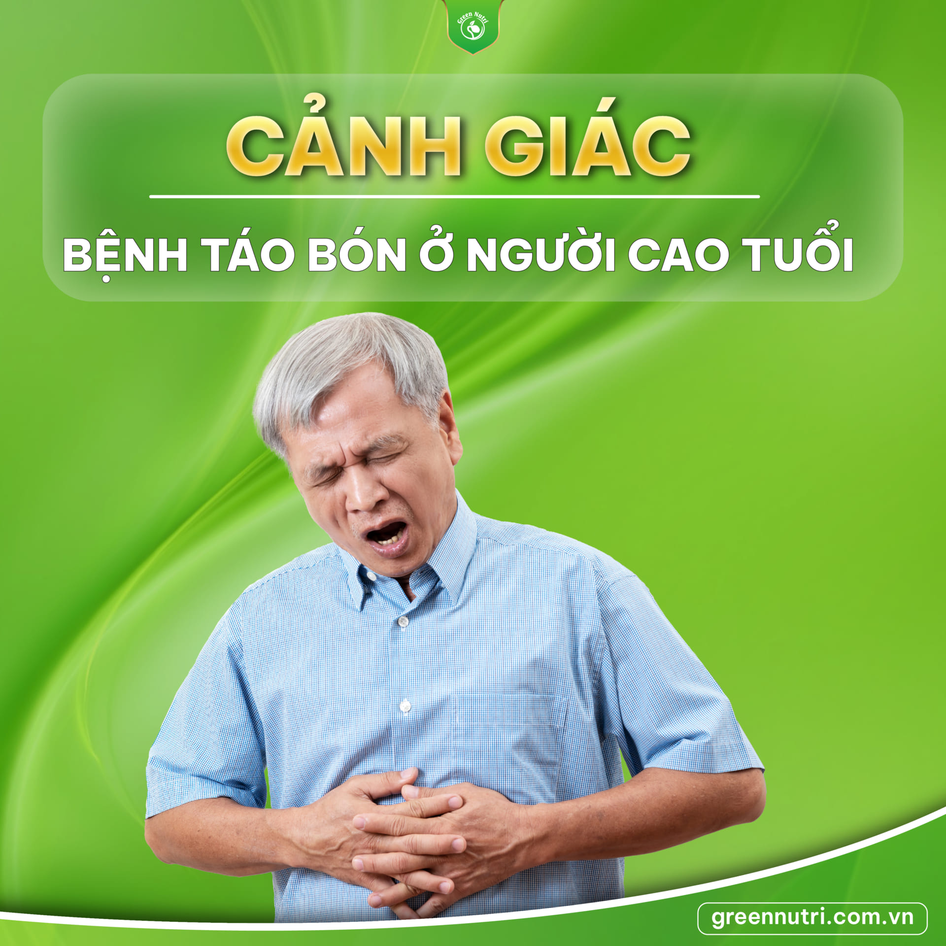 Cảnh giác với bệnh táo bón ở người cao tuổi