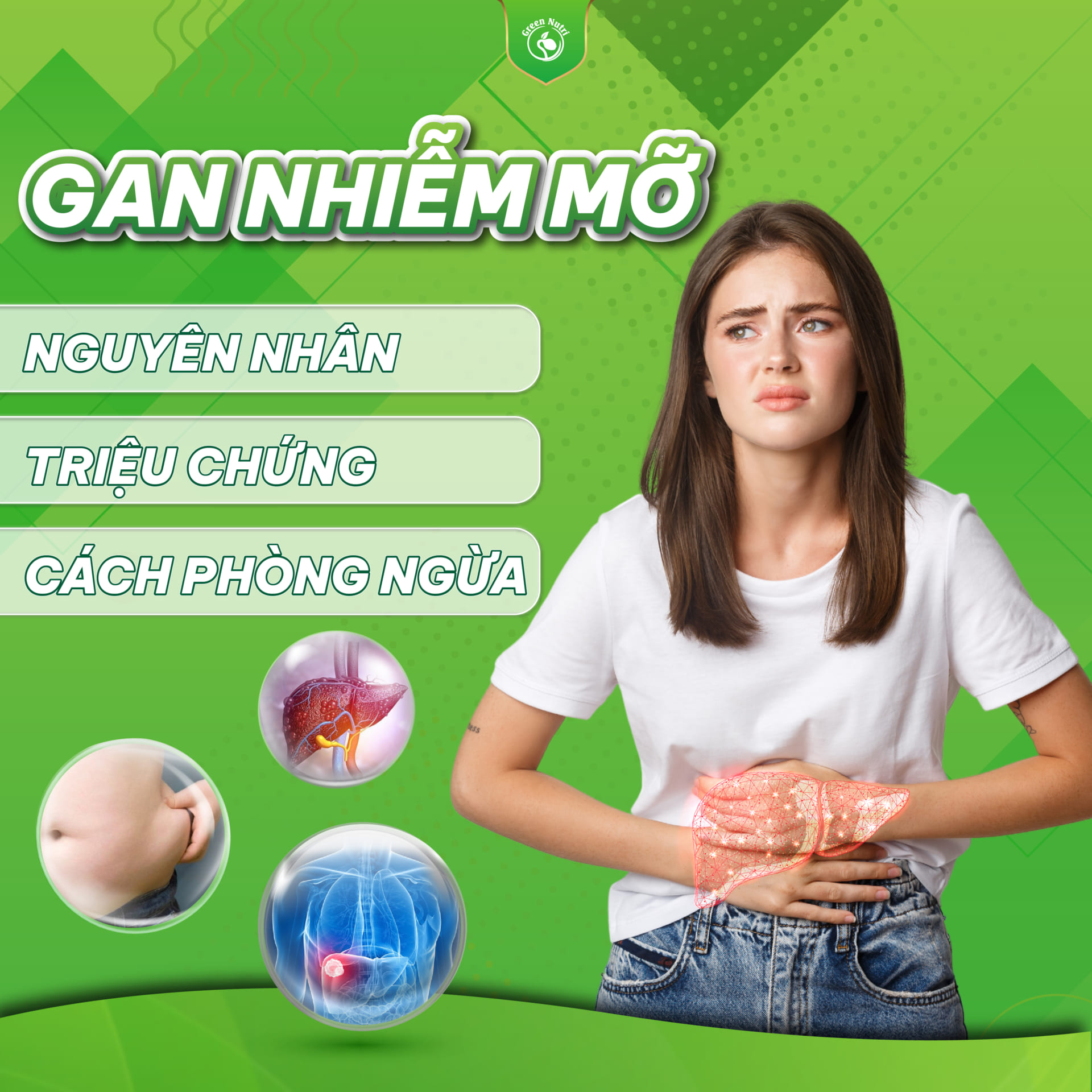Gan nhiễm mỡ: nguyên nhân triệu chứng cách phòng ngừa