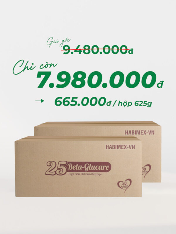 Sữa Hạt 25 Beta Glucare