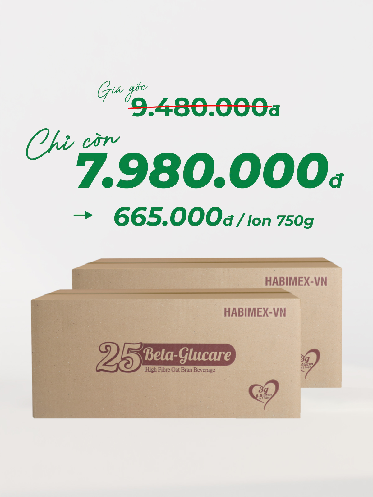 Sữa Hạt 25 Beta Glucare