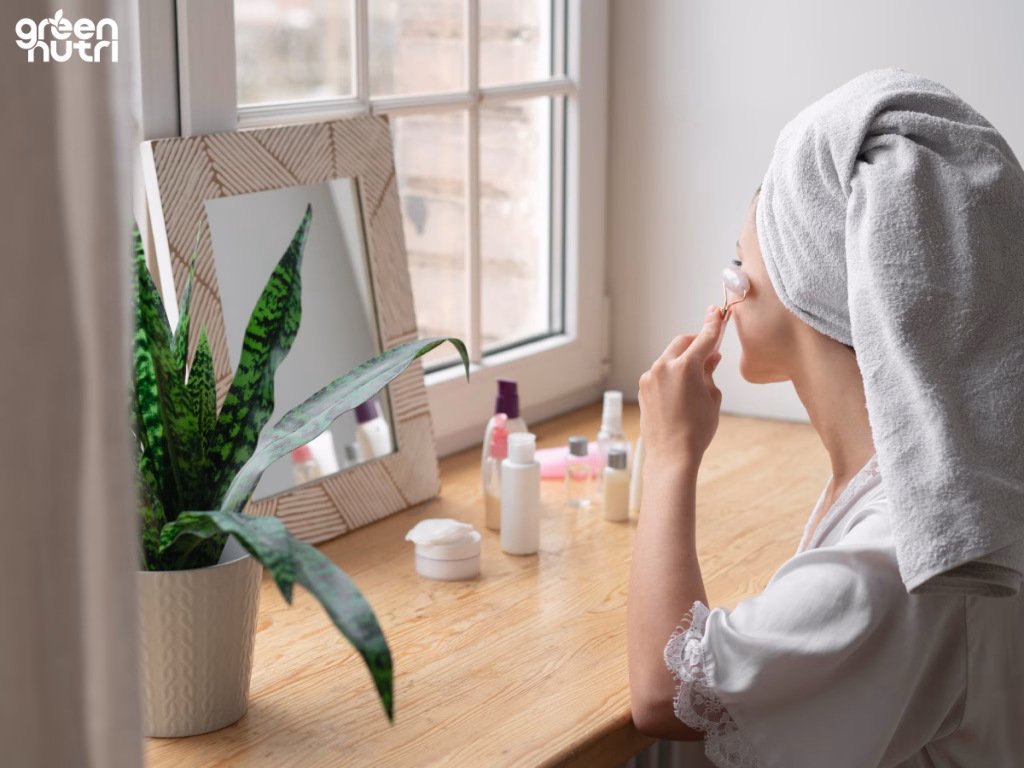 cách làm da mặt căng bóng