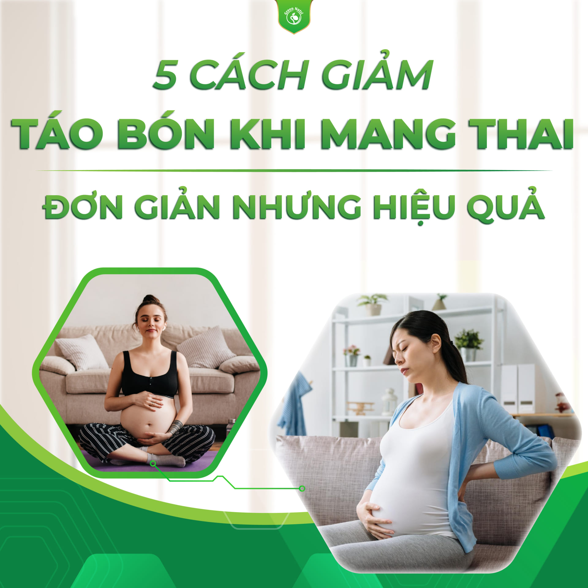 5 cách giảm táo bón khi mang thai đơn giản nhưng hiệu quả