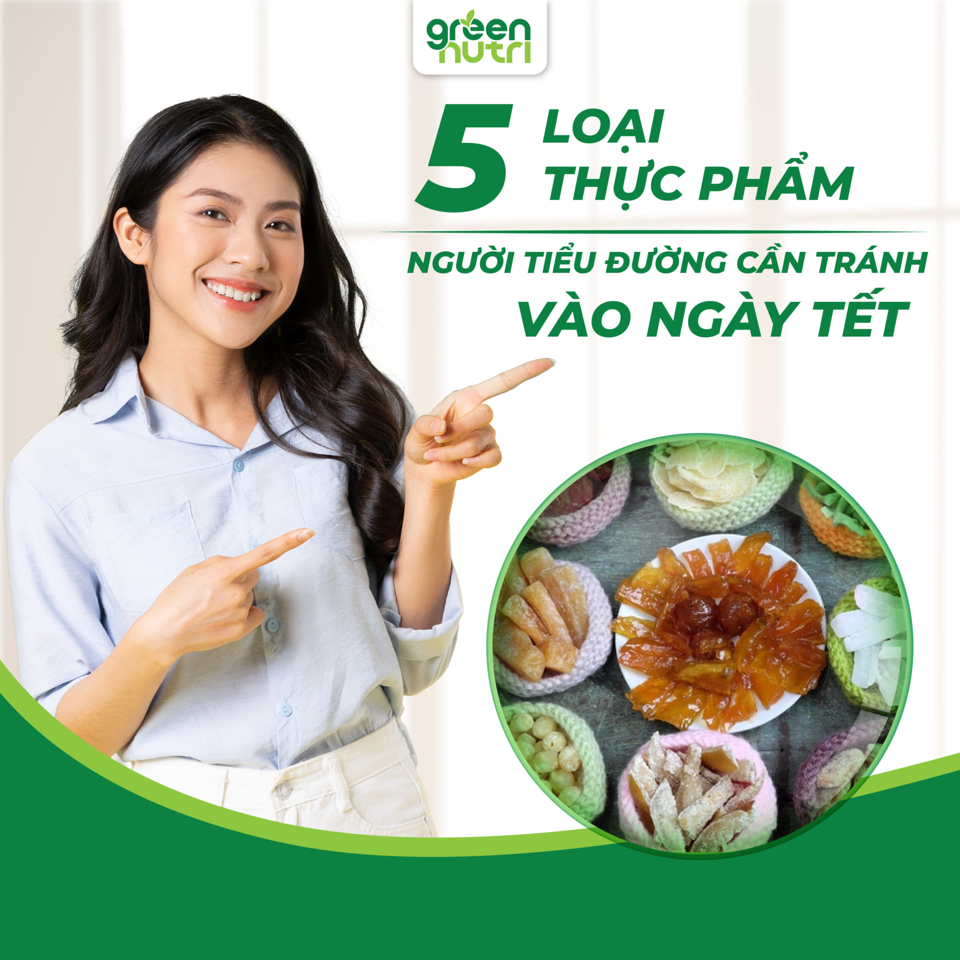 5 Loại thực phẩm người tiểu đường cần tránh vào ngày Tết