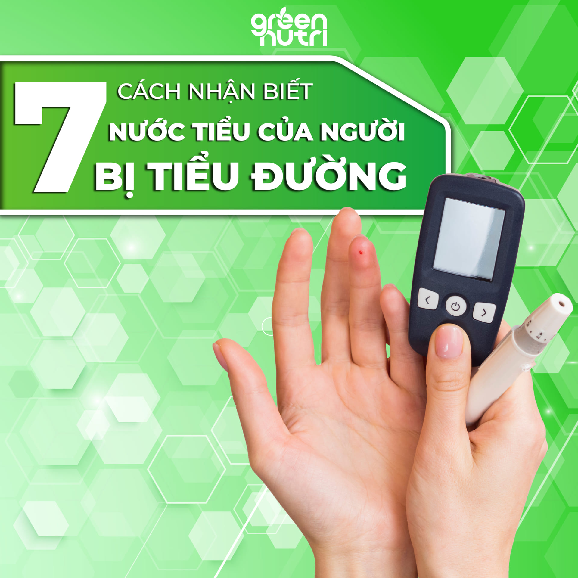 7 cách nhận biết nước tiểu của người bị tiểu đường