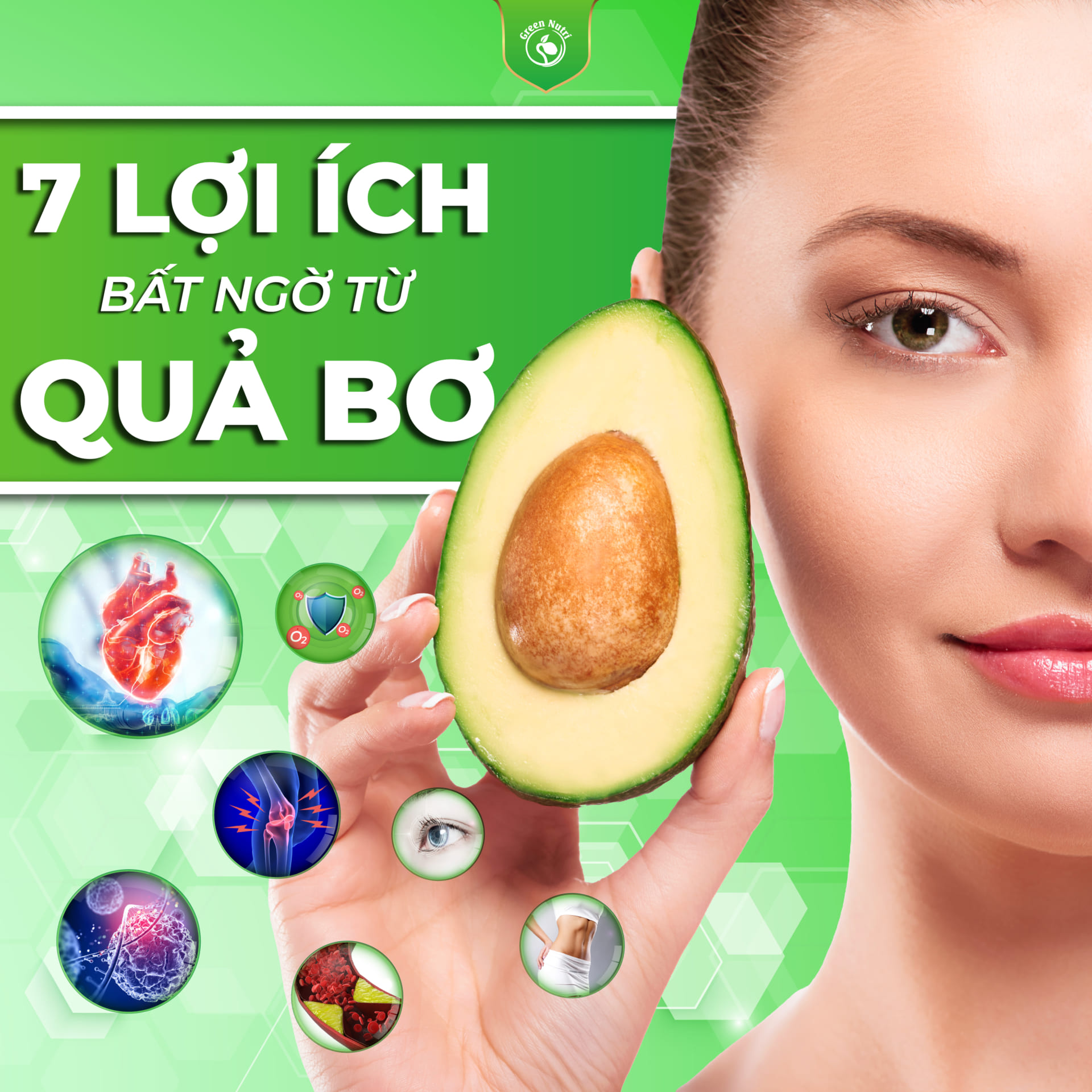 7 lợi ích bất ngờ từ quả bơ