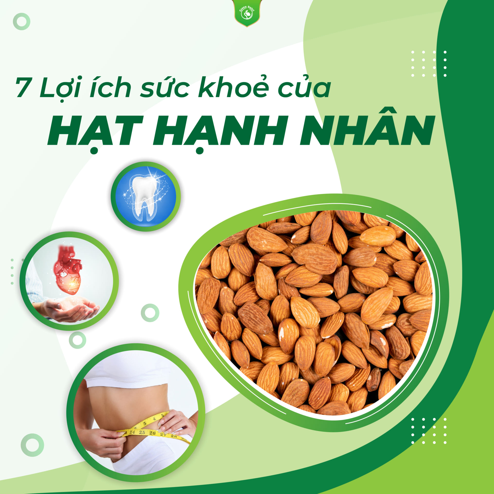 7 Lợi Ích Sức Khỏe Của Hạt Hạnh Nhân