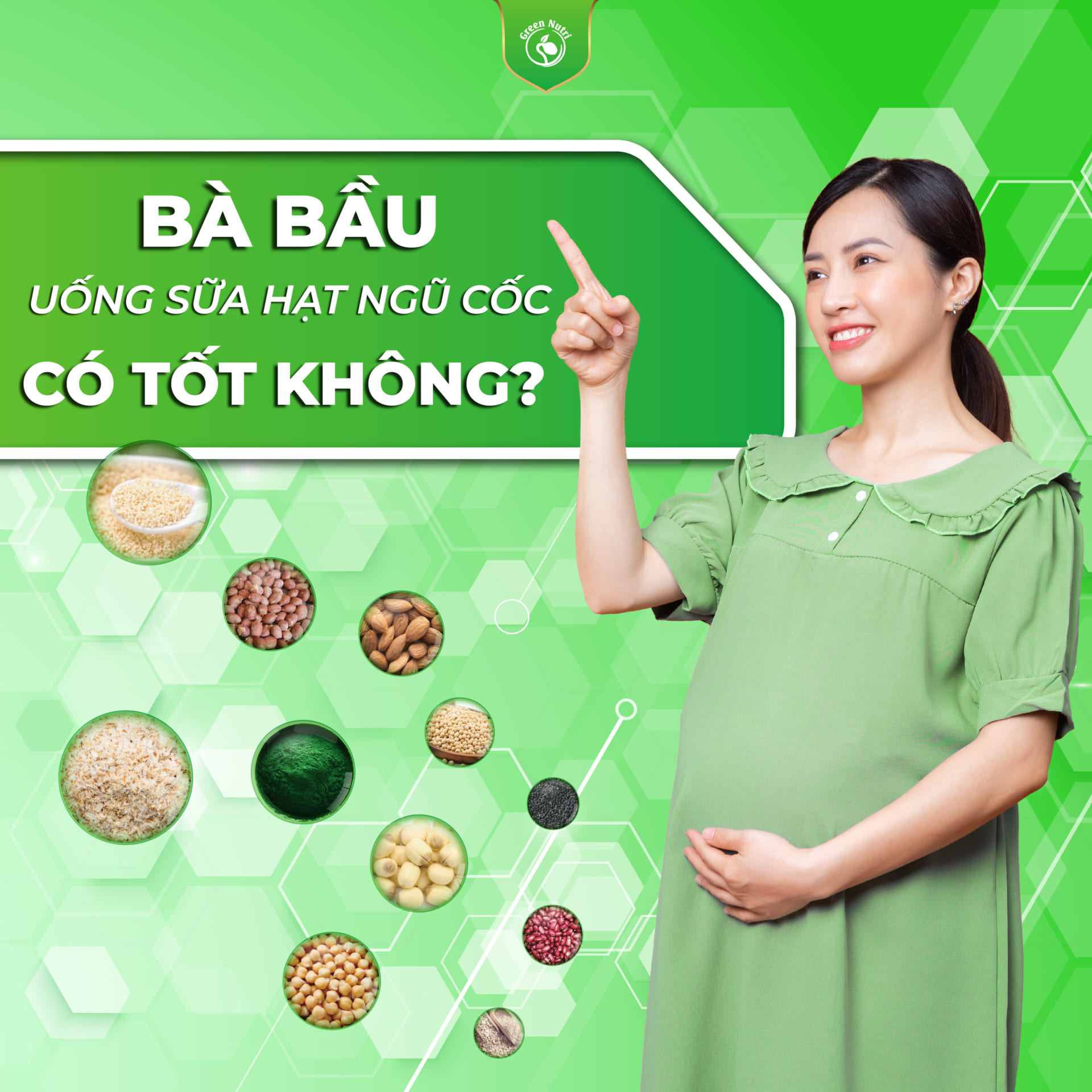 Bà bầu uống sữa ngũ cốc có tốt không?