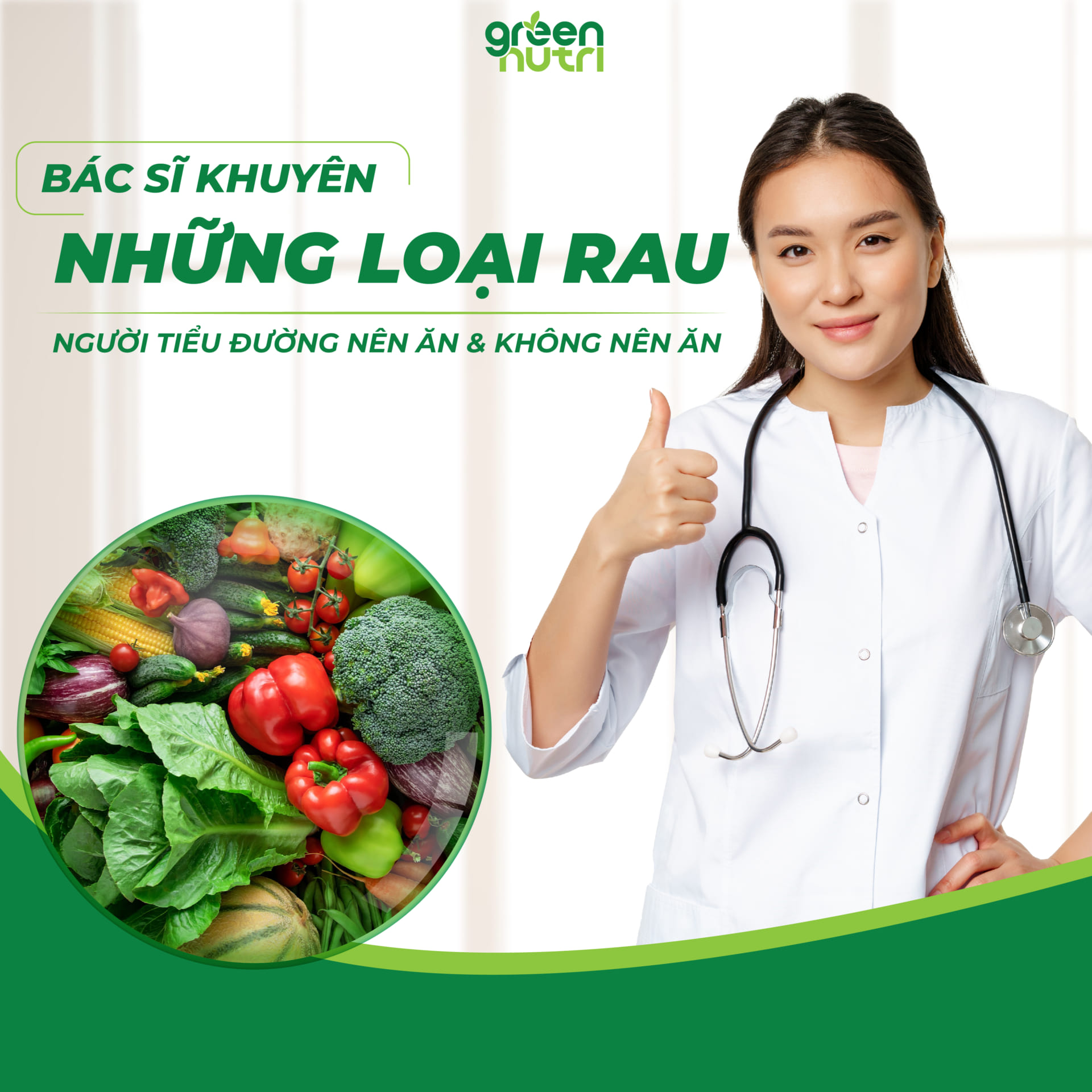 Bác sĩ khuyên: những loại rau người tiểu đường không nên ăn và nên ăn