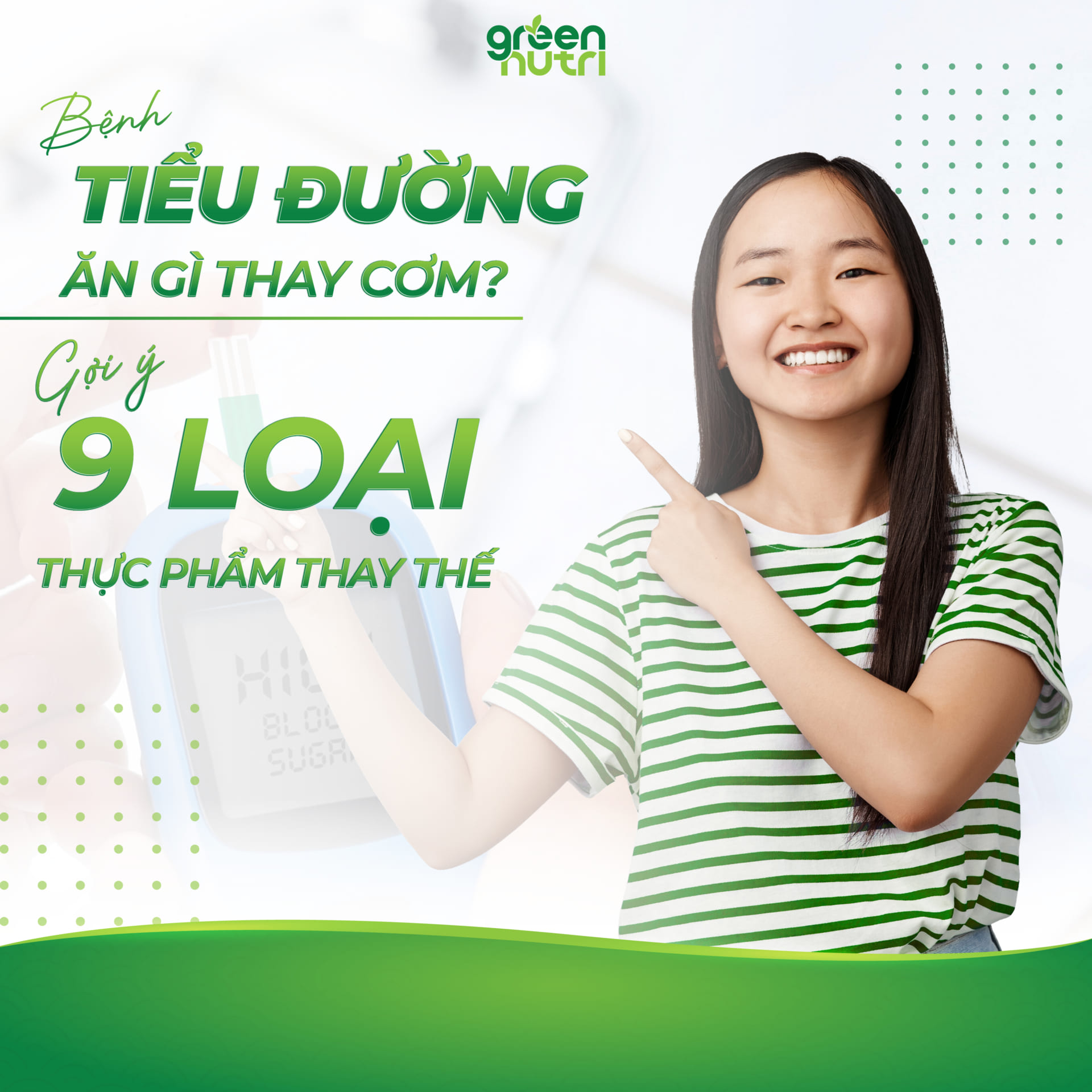 Bệnh tiểu đường ăn gì thay cơm: gợi ý 9 loại thực phẩm thay thế