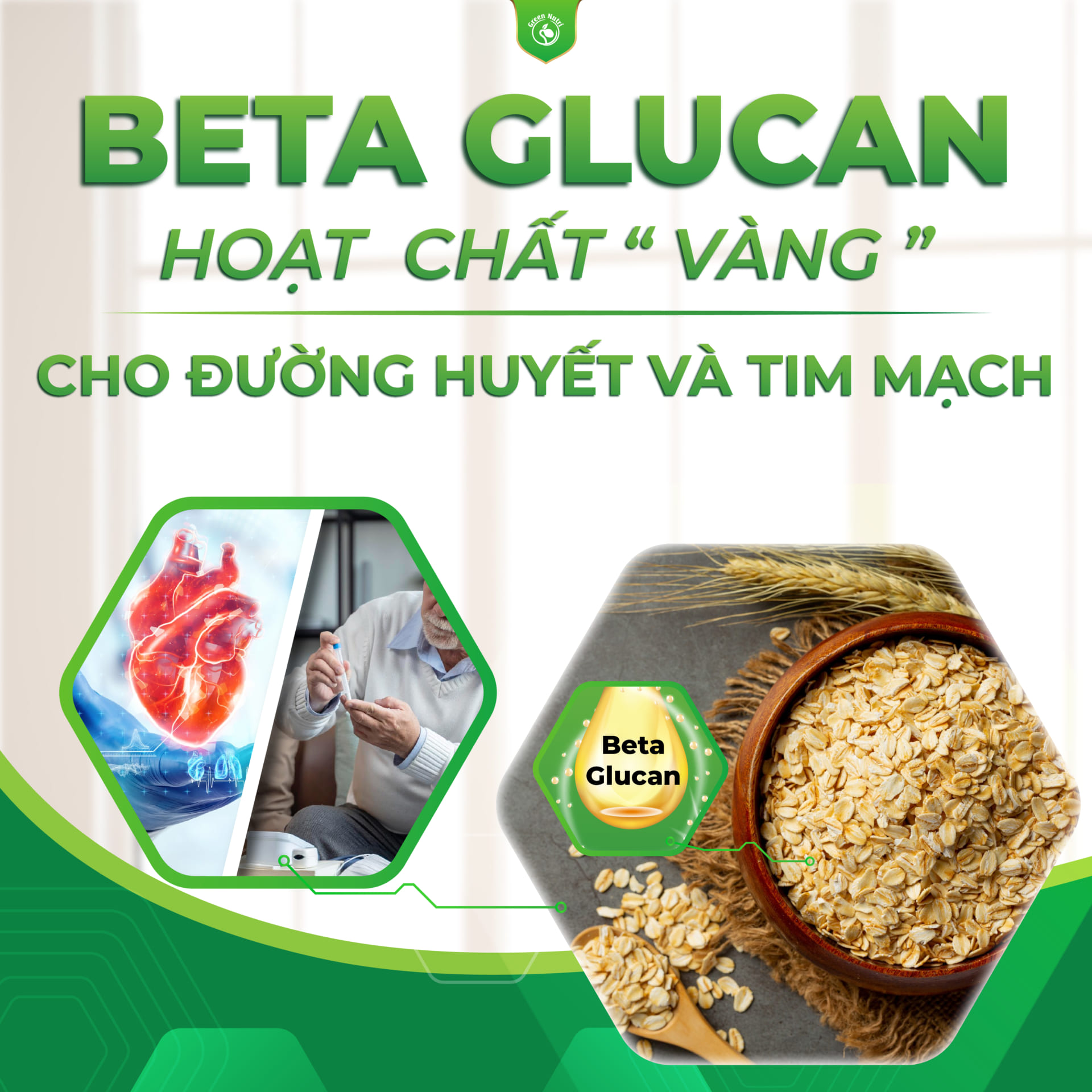 Giảm đường huyết & hỗ trợ tim mạch bằng Beta Glucan