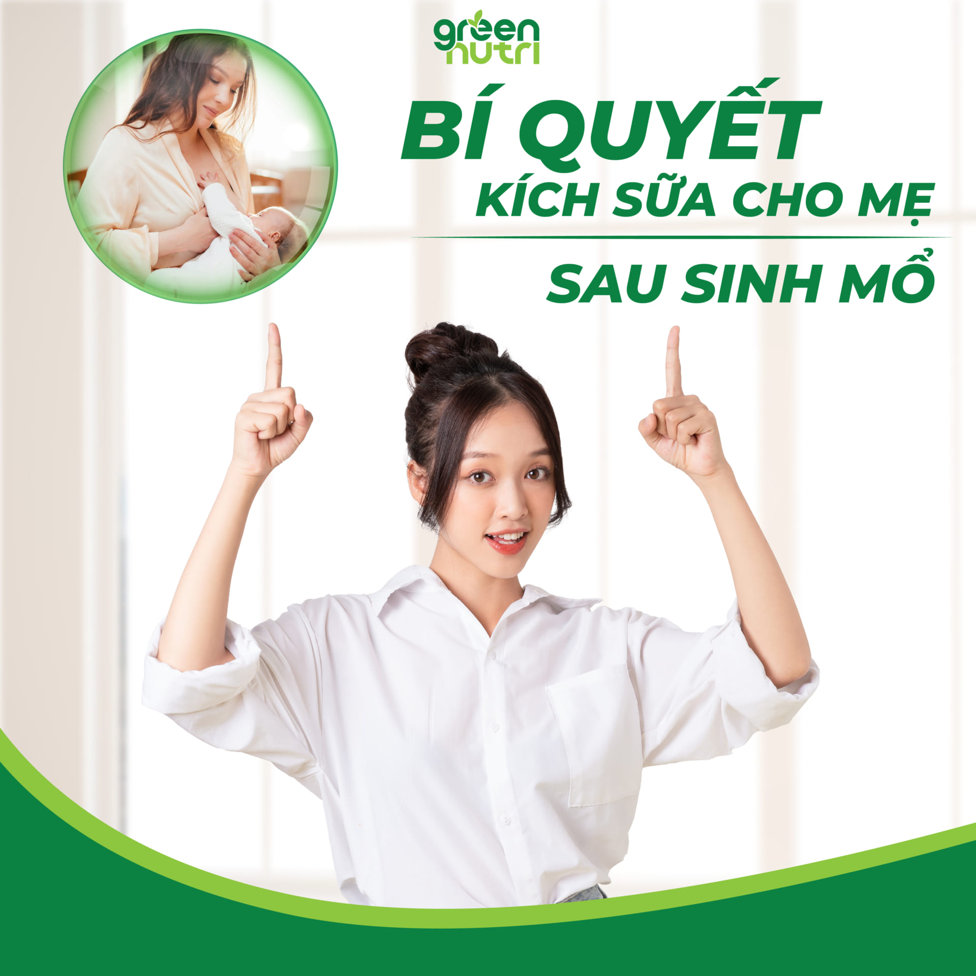 Bí quyết kích sữa cho mẹ sau sinh mổ