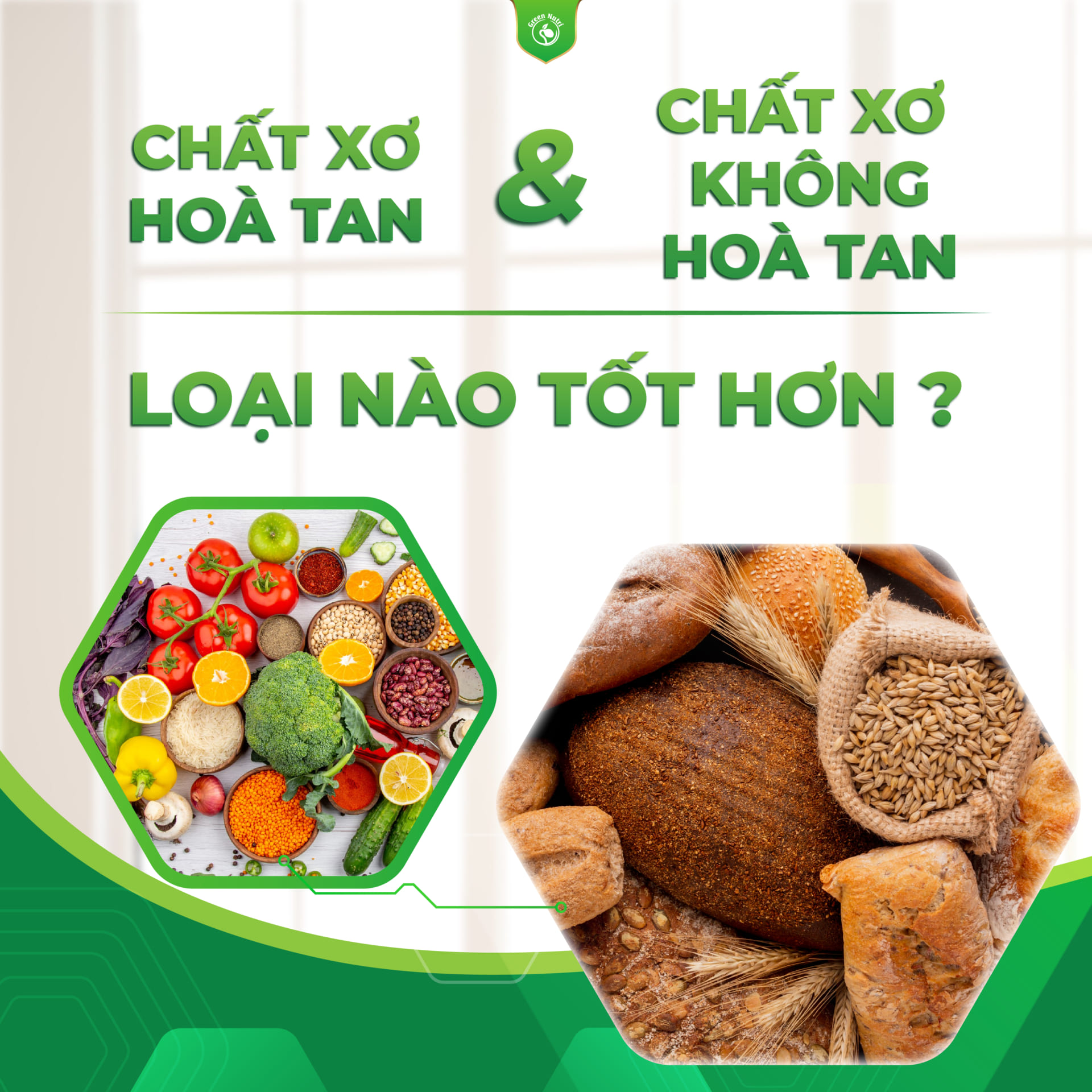 Chất xơ hòa tan và chất xơ không hòa tan loại nào tốt hơn?