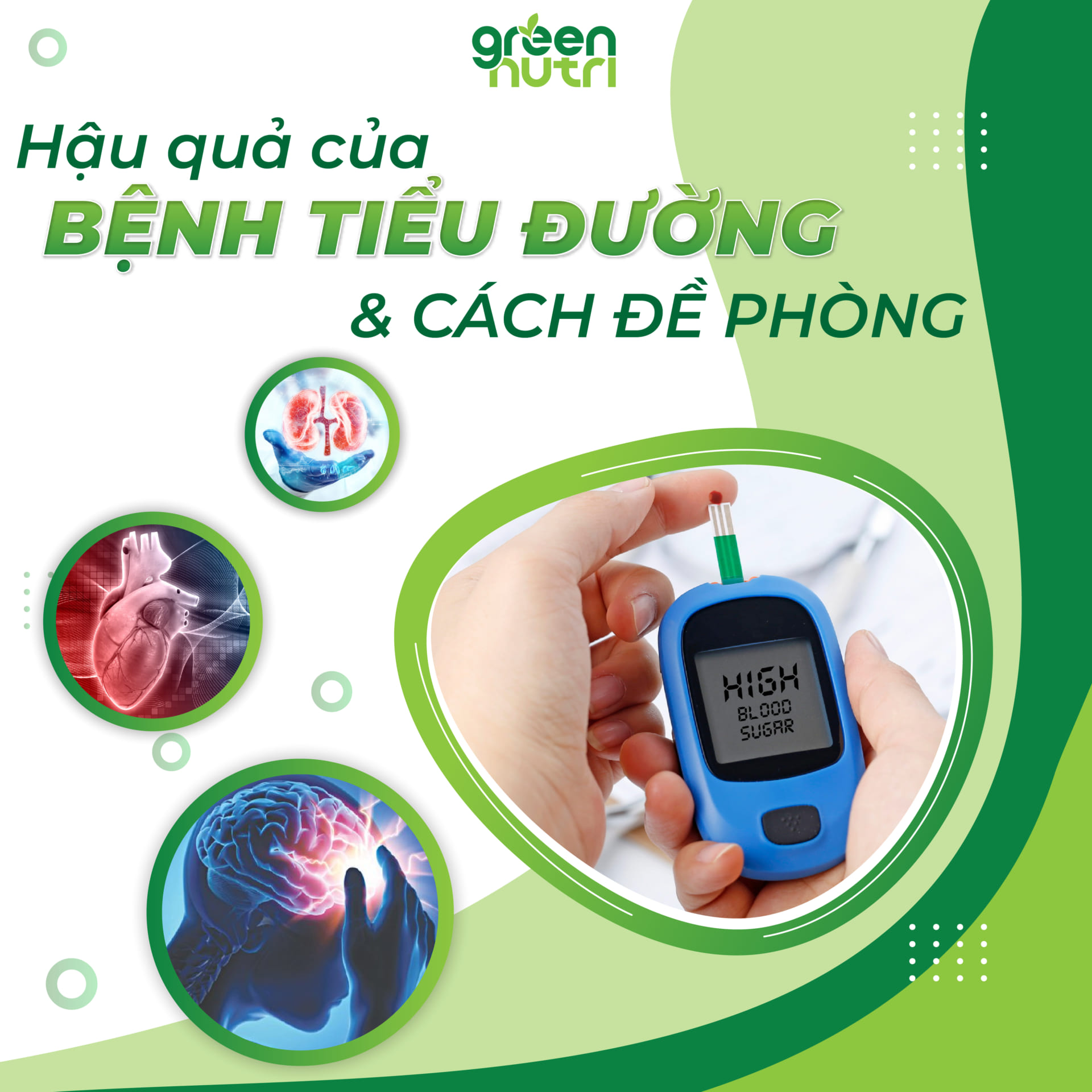 Hậu quả của bệnh tiểu đường và cách đề phòng