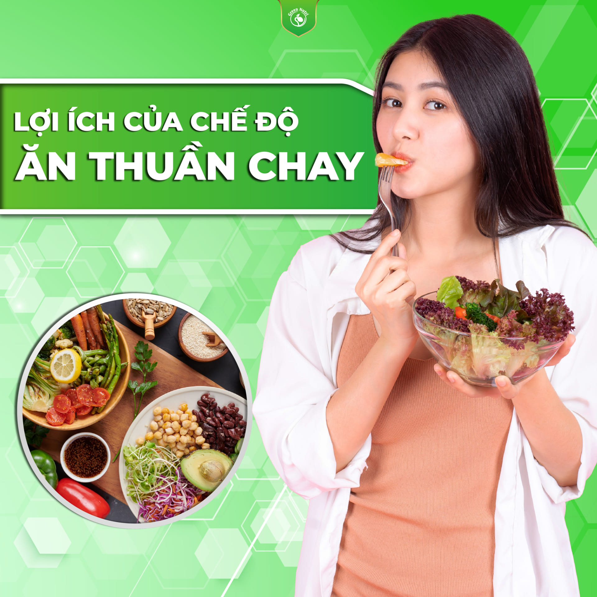 Chế độ ăn thuần chay mang lại lợi ích không ngờ cho cơ thể