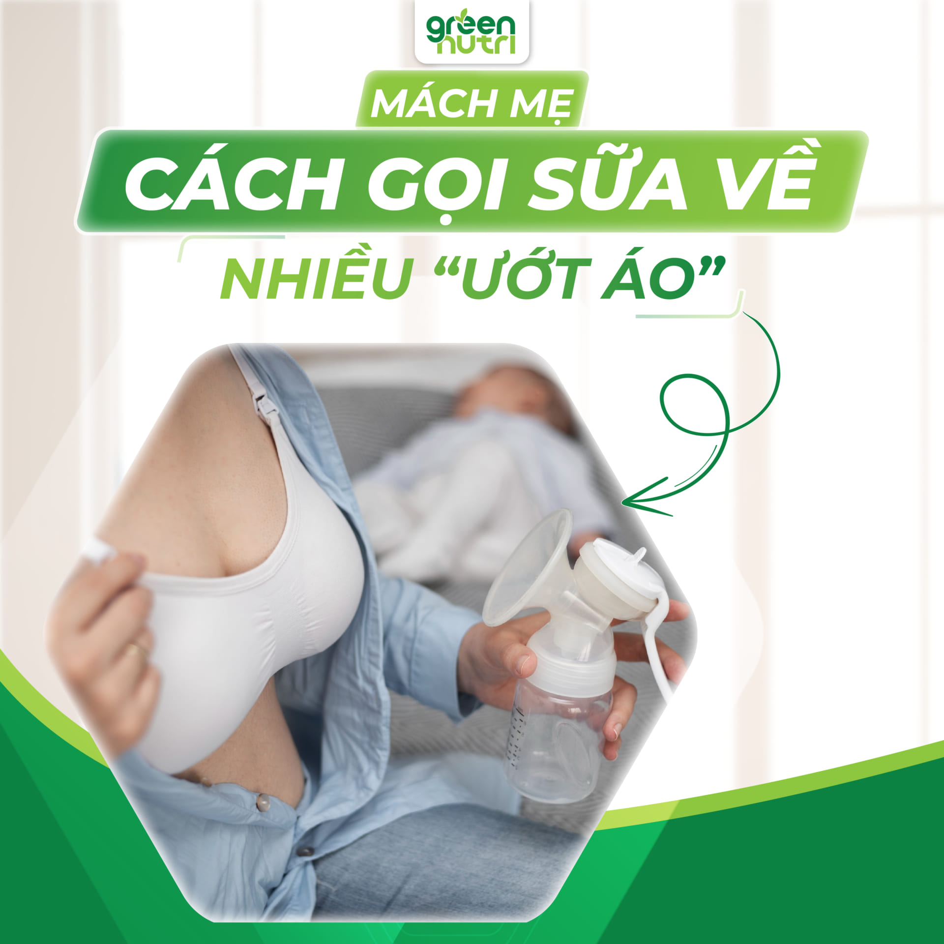 Mách mẹ cách gọi sữa về nhanh & nhiều
