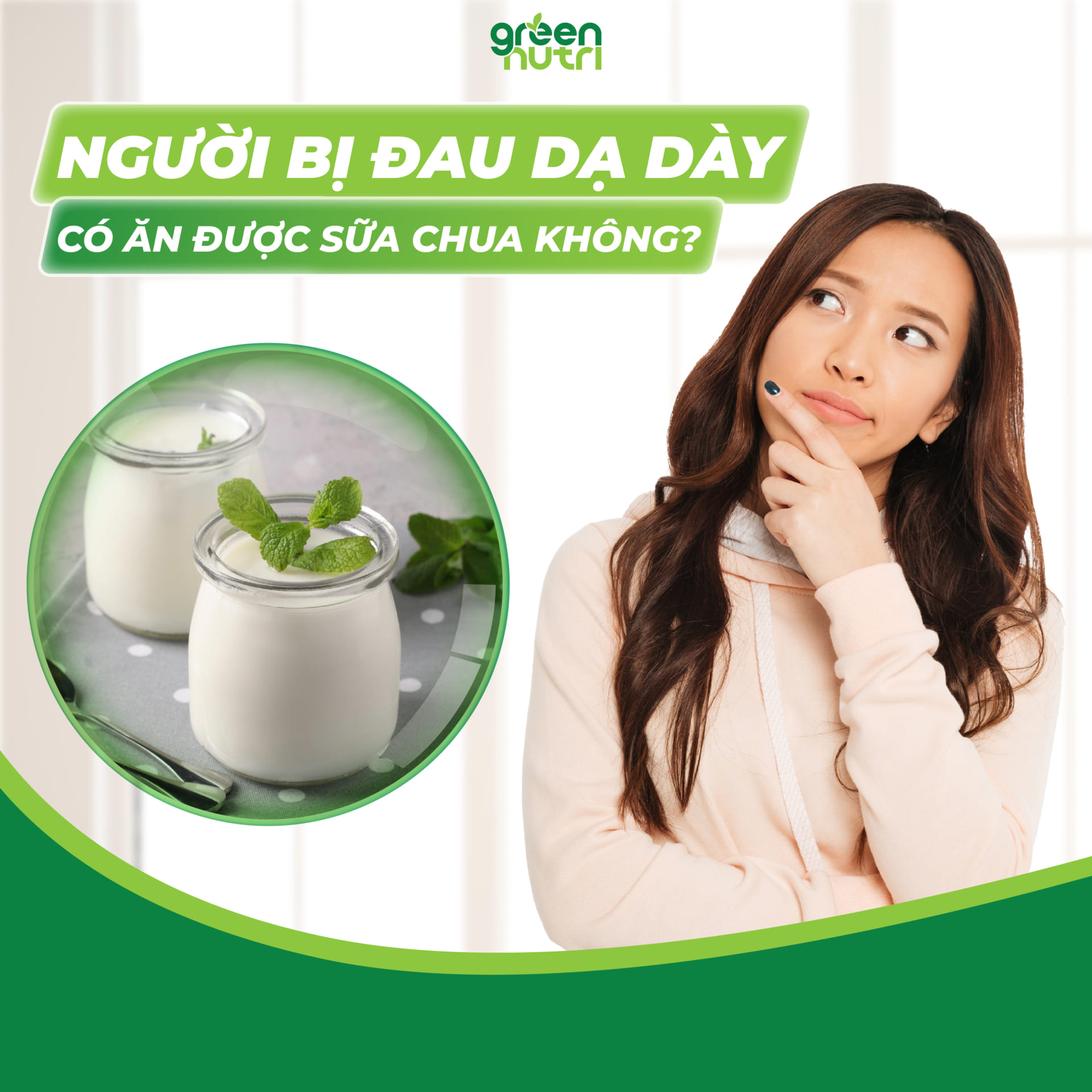 Người bị đau dạ dày có ăn được sữa chua không?