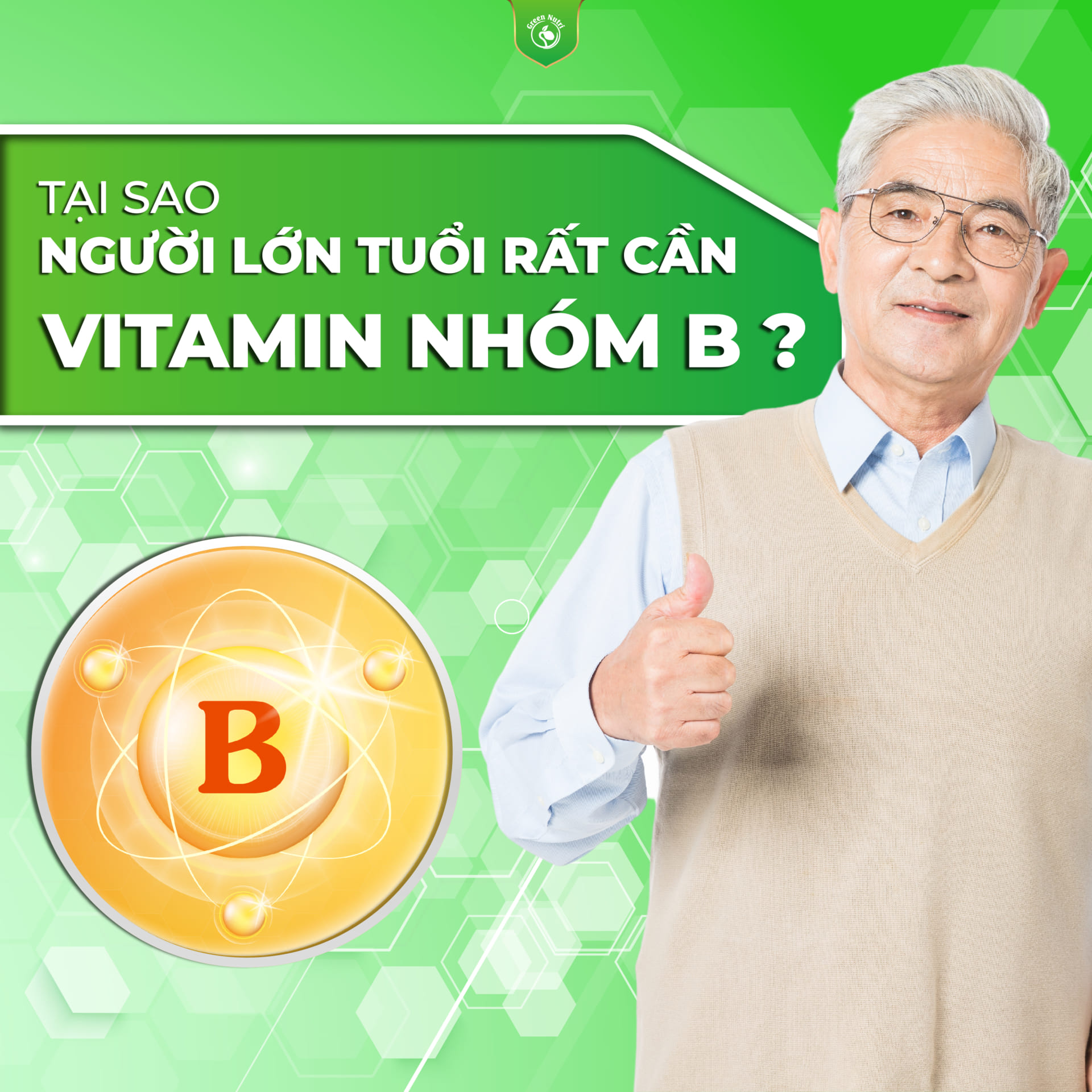 Vitamin nhóm B ảnh hưởng thế nào đến người cao tuổi?