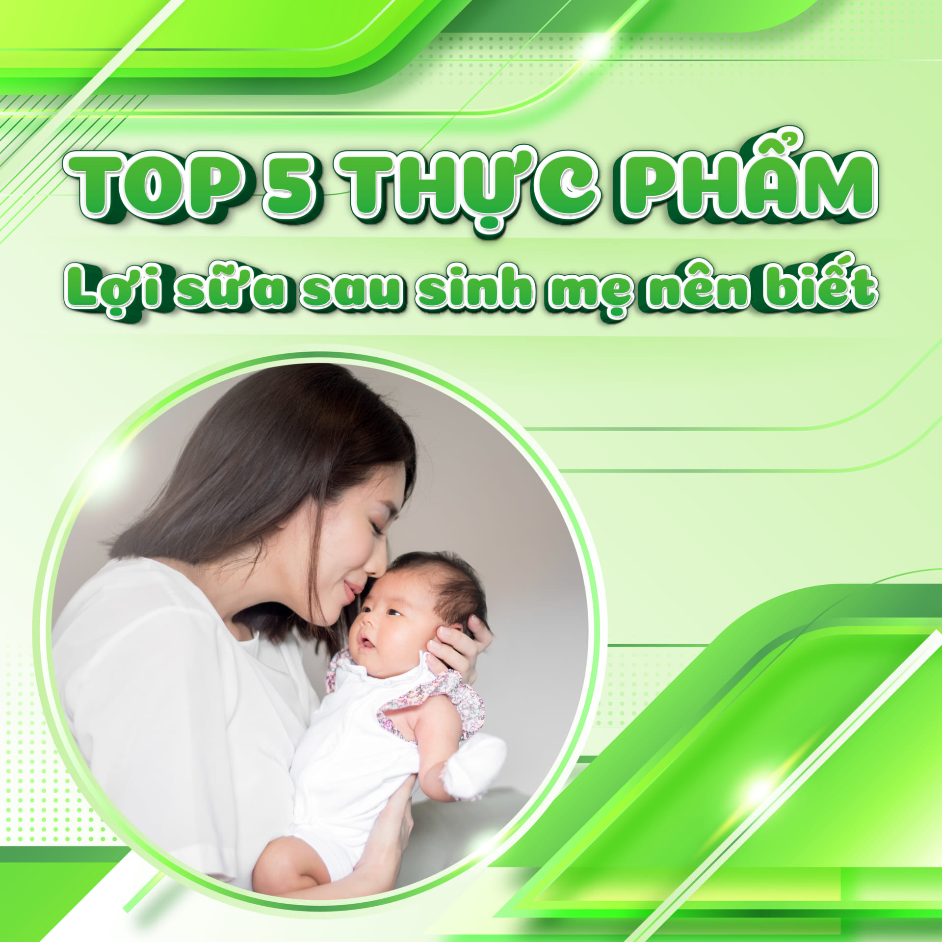 Top 5 loại thực phẩm lợi sữa sau sinh mẹ bầu cần biết