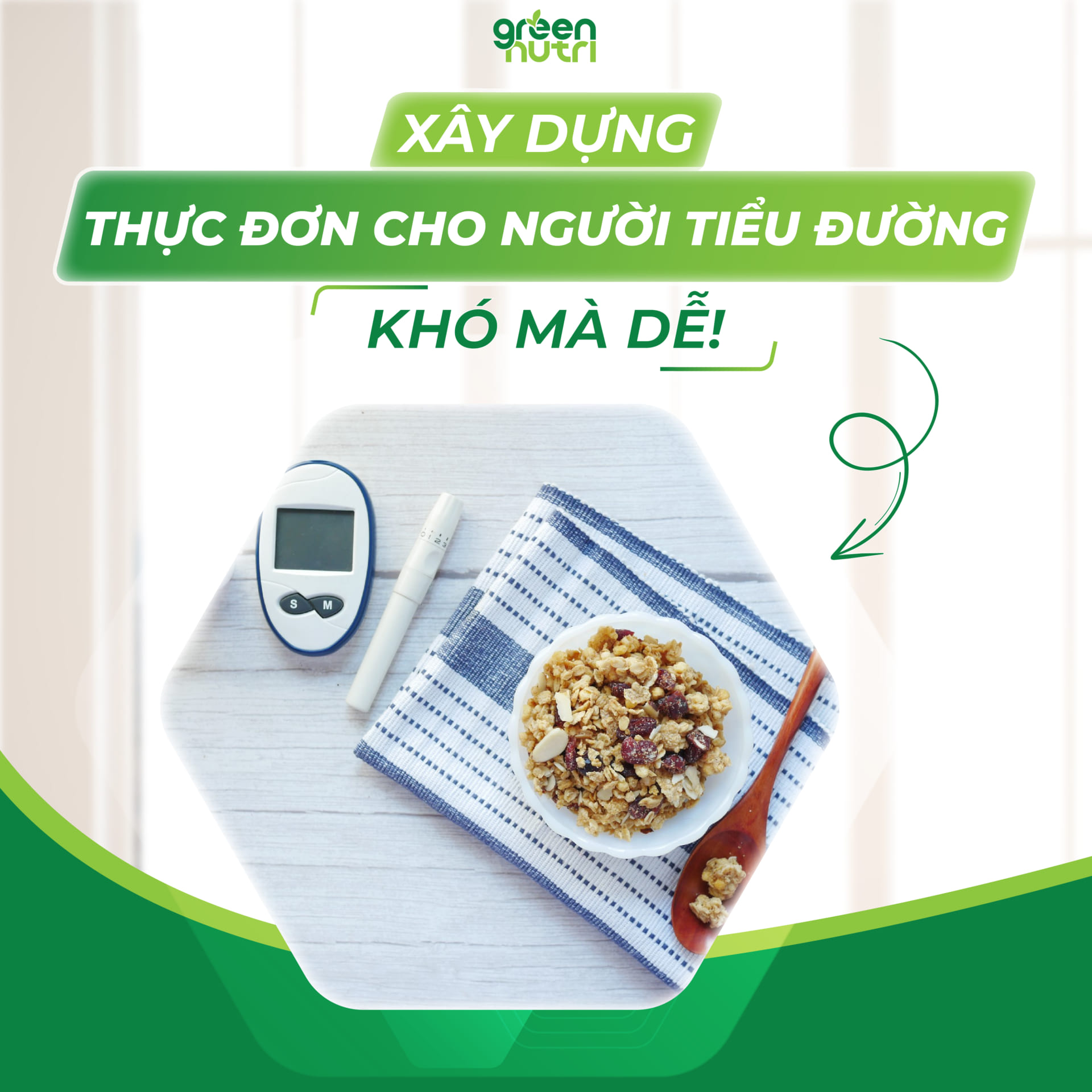 Cách xây dựng thực đơn cho người tiểu đường 3 bữa 1 ngày